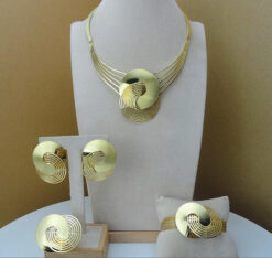 Locked Disc Pendant Set (4Pcs)