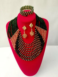 Glamorous 10 Rows Bead Set