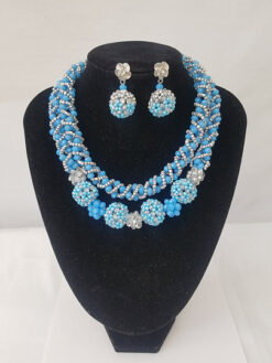 Double Layer Twist And Ball Set (2Pcs)