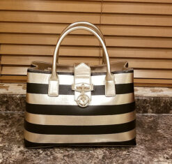 Gold/Black Versace Jeans Handbag