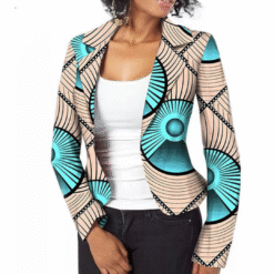 Blazer Whopper Print Top