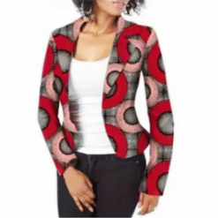 Amiable Blazer Print Top