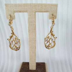 24KGP Branch Earrings