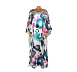 Print Detailed Maxi-Dress