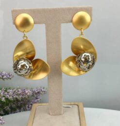 24KGP Winged Earrings