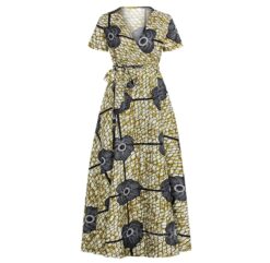 Ladies Print Maxi-Dresses