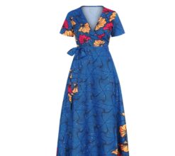 Ladies Print Maxi-Dresses