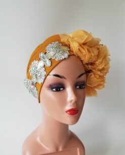Flowery Side Bonny Headwrap