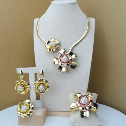 Floral Blossom Statement Set (4Pcs)