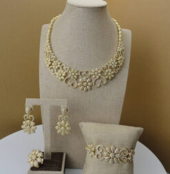 The Elegant Flower Ring Set (4Pcs)