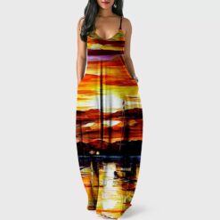 Casual Sling Maxi Dress
