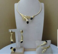 Crystal Eye Choker Set (4Pcs)
