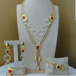 Woven Tassel Crystal Drop