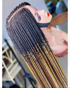 Blonde Mix 36” Single Plait