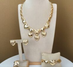 Love Print Heart Set (4Pcs)