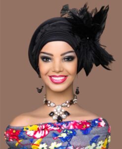 Nicky Feather Detail Wrap