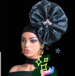 Fan detailed Mosaic Wrap