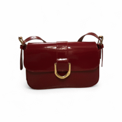 Bordeaux Luxe Patent Bag