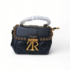 The Noir Royale Top Handle Bag