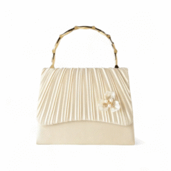 The Ivory Bloom Clutch
