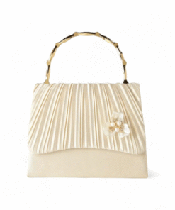 The Ivory Bloom Clutch