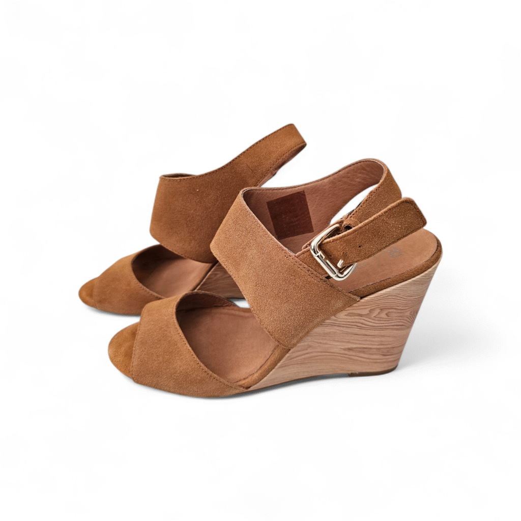 Sienna Grace Suede Wedge