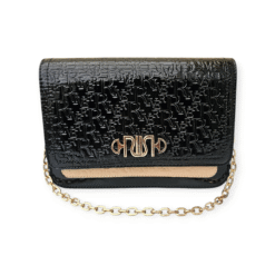 Luxe Monogram Chain Clutch