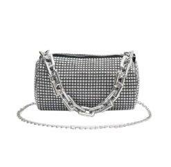 The Silver Reign Glitter Bag