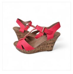 Call It Spring Coral Wedge