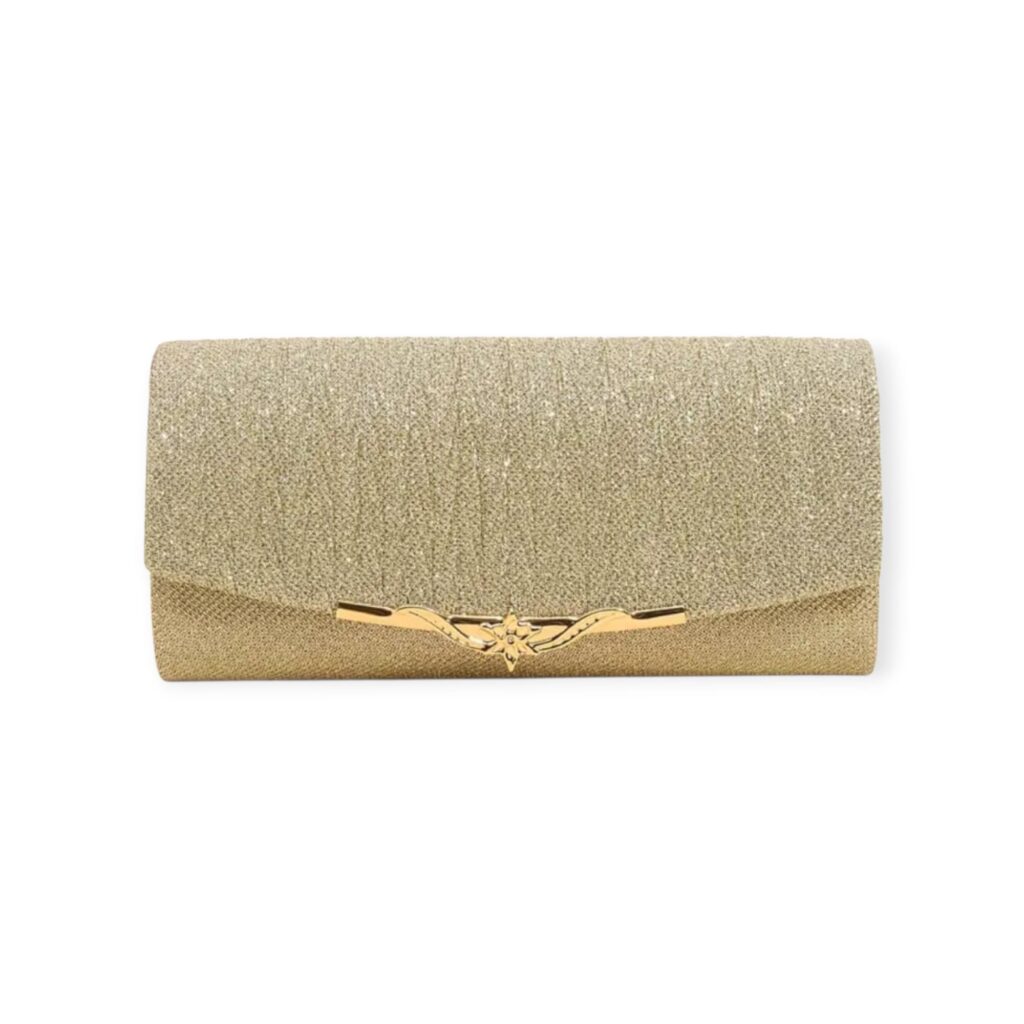 Olivia Golden Eclat Clutch