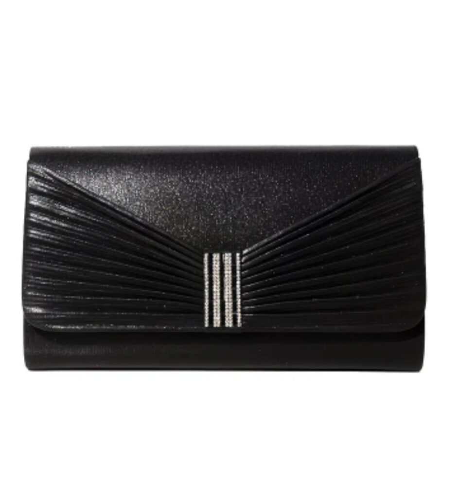 Radiance Pleated Clutch